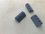 Lego dakpan 2x4 zandblauw, Ophalen of Verzenden, Gebruikt, Losse stenen, Lego