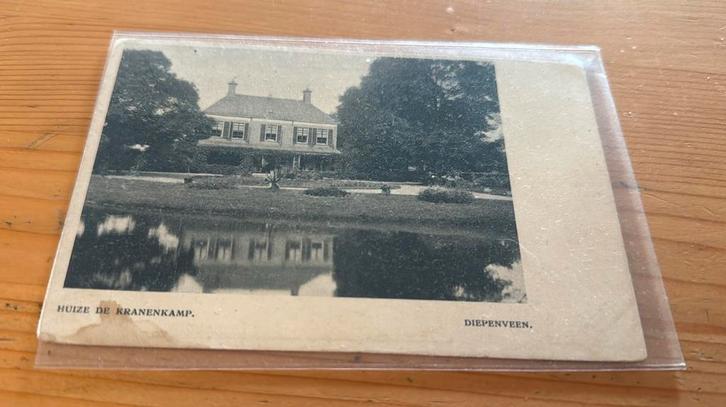 Ansichtkaart Diepenveen bij Deventer Huize De Kranenkamp, Verzamelen, Ansichtkaarten | Nederland, Ophalen of Verzenden