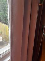 HEMA Gordijnen Nijmegen, Ophalen, 100 tot 150 cm, Bruin, 200 cm of meer