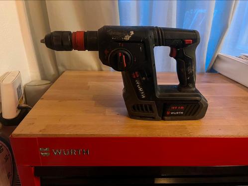 Wurth ABH18 compact klopboormachine, Doe-het-zelf en Verbouw, Gereedschap | Boormachines, Zo goed als nieuw, Boormachine, 600 watt of meer