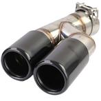 Uitlaat Sierstuk Dubbel Rond Black Voor BMW 3 Serie F30 F31, Verzenden, Automotive Parts, A.parts@hotmail.nl, Trasmolenlaan 12 3447 GZ Woerden