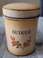 Zeer oud suikerblik. Vintage., Verzamelen, Blikken, Ophalen of Verzenden, Gebruikt, Overige