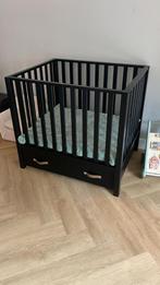 Zwarte box met lade, Kinderen en Baby's, Boxen, Ophalen, Zo goed als nieuw, Lade