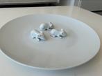 Pols potten mice plate wit keramiek, Ophalen, Porselein of Keramiek, Schaal, Rond