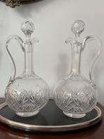 2x Stel antieke karaffen eind 19 e eeuw ., Ophalen of Verzenden