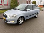 Skoda Fabia 1.2 TDI 55KW Combi 2010 Blauw, Auto's, Skoda, Voorwielaandrijving, 450 kg, Zwart, 1199 cc