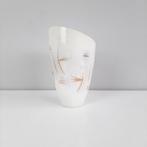 Jaren 60/70 lampenkap beige met goud, Huis en Inrichting, Lampen | Lampenkappen, Gebruikt, Beige, Verzenden, NVT: Vintage item