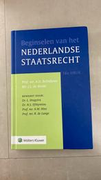 A.D. Belinfante - Beginselen van het Nederlands staatsrecht, A.D. Belinfante; J.L. de Reede, Ophalen of Verzenden, Zo goed als nieuw