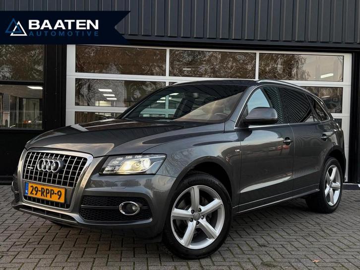 Audi Q5 2.0 TFSI quattro 211PK|S-line|B&O|Leder|Camera|Navi, Auto's, Audi, Bedrijf, Te koop, Q5, 4x4, Achteruitrijcamera, Airbags