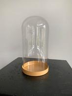 Stolp Glass bell jar Ø10x20,5cm apricot, Veens Living, Nieuw, Elst, Info@veensliving.nl