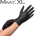 Nitril handschoenen Easyglide & grip ZWART, maat XL, Nieuw, Toebehoren, Handen en Nagels, Zwart
