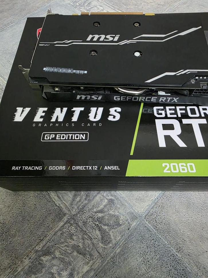 Geforce RTX 2060 - Krachtige Videokaart, Computers en Software, Videokaarten, Gebruikt, Nvidia, PCI-Express 3.0, GDDR6, HDMI, Ophalen