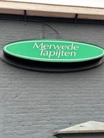 Reclame borden ovaal met verlichting  5 stuks, Verzenden, Gebruikt