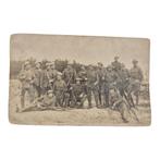 Nederlandse foto met Stormdolken en M16 helmen, Verzamelen, 2288CL, Info@dbmmilitaria.nl, Ophalen of Verzenden, DBM militaria