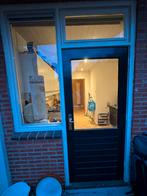 Buitendeur, Doe-het-zelf en Verbouw, Deuren en Horren, Ophalen, Gebruikt, 80 tot 100 cm, 200 tot 215 cm