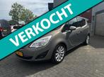 Opel Meriva 1.4 Turbo Cosmo Airco | Cruise Control, Voorwielaandrijving, Gebruikt, Bruin, Leder en Stof