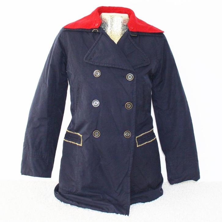 Mooie Nautica Jas (L) € 45,-, Kleding | Dames, Jassen | Winter, Zo goed als nieuw, Maat 42/44 (L), Blauw, Ophalen of Verzenden