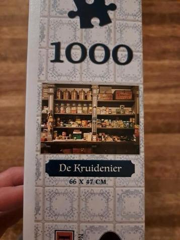 2 nostalgische puzzels van R & B, 1000 stukjes beschikbaar voor biedingen
