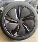 19” Originele Tesla Model Y Crossflow Velgen + Zomerbanden, 19 inch, 255 mm, Banden en Velgen, Ophalen of Verzenden