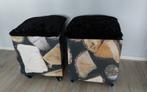 Kubussen, als bijzettafel of krukjes., Ophalen, Zo goed als nieuw, Hout