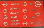 partij auto emblemen van OPEL KADETT    21 stuks, Auto-onderdelen, Klein materiaal, Opel, Gebruikt, Ophalen of Verzenden