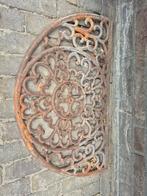 Gietijzeren deurmat  / ornament, Ophalen of Verzenden, Gebruikt, Gietijzer