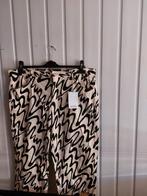 Monki Broek met Print - Maat 48 NIEUW, Beige, Maat 46/48 (XL) of groter, Nieuw, Ophalen of Verzenden
