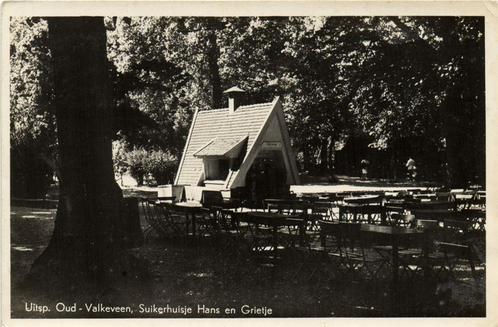Uitsp. Oud-Valkeveen, Suikerhuisje Hans en Grietje - 1948 ge, Verzamelen, Ansichtkaarten | Nederland, Gelopen, Utrecht, 1940 tot 1960