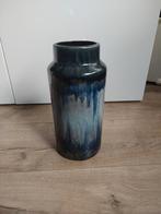 Blauwe vaas, Huis en Inrichting, Woonaccessoires | Vazen, Ophalen, Blauw, Aardewerk of Porselein, Zo goed als nieuw
