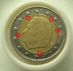 Misslag Misdruk België 2 euro munt 2006, Ophalen of Verzenden, Losse munt