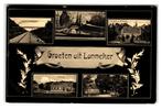 Lonneker, Groeten uit Lonneker. Art Deco, Verzamelen, Verzenden, Voor 1920, Gelopen, Overijssel
