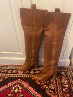 Mooie Bruine leren hoge leren laarzen ZARA maat 38, Kleding | Dames, Schoenen, Ophalen of Verzenden, Zo goed als nieuw, Bruin