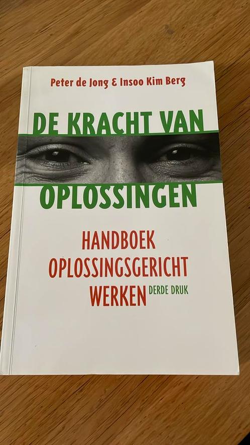 Peter de Jong - De kracht van oplossingen, Boeken, Psychologie, Gelezen, Verzenden