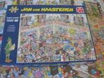 jan van haasteren 19092 DE BOBLIOTHEEK 1000 stukjes, Ophalen of Verzenden, 500 t/m 1500 stukjes, Gebruikt, Legpuzzel