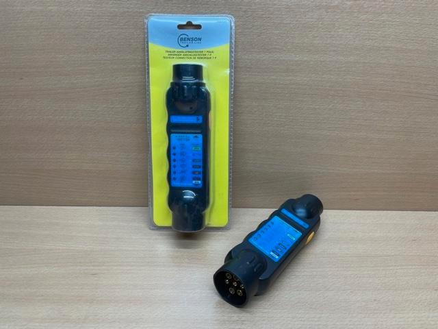 Trailer tester 7 polig 12 volt., Auto diversen, Autogereedschap, Nieuw, Ophalen of Verzenden