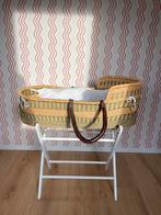 Lieve mozesmand met standaard & matrasje, Ophalen, Gebruikt, Wieg