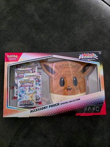 Pokemon Eevee Prismatic Evolutions Accessory Pouch - NIEUW beschikbaar voor biedingen