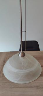 Hanglamp + dimmer met fraaie glazen kap - Steinhauer 7110st, Glas, Ophalen