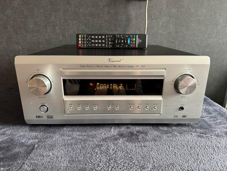 VINCENT SV382 6.1 versterker, Audio, Tv en Foto, Versterkers en Receivers, Gebruikt, Overige systemen, 120 watt of meer, Overige merken