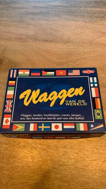 Vlaggen van de wereld. 2-9 spelers. +8 jaar beschikbaar voor biedingen