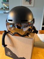 Skihelm kinder + vizier SALOMON 53-56 CM, Sport en Fitness, Gebruikt, Overige typen, Skiën, Minder dan 100 cm