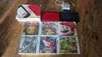 Nintendo 3DS XL incl. 5 spellen, Spelcomputers en Games, Ophalen, Met games, Rood, 3DS