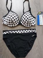 NIEUW VAN SUNFLAIR ZWART/WITTE BIKINI MAAT 40 CUP 80 D, Verzenden, Nieuw, Zwart, Bikini