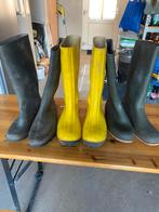 Heren regen laarzen maat 44 en 45, Tuin en Terras, Werkkleding, Ophalen, Gebruikt, Heren, Laarzen
