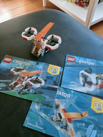 31071 Lego Creator 3in1 Drone Exlorer beschikbaar voor biedingen