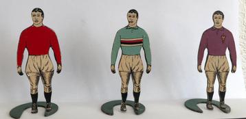 Collectors items-drie voetballers Italie- 50-er jaren beschikbaar voor biedingen