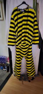 Leuk Boevenpak Carnaval - Gestreepte Outfit, Kleding | Heren, Carnaval, Maat 56/58 (XL), Ophalen of Verzenden, Zo goed als nieuw