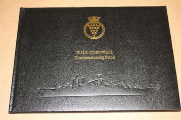 H.M.S. Cornwall Commissioning Book - Gedenkboek beschikbaar voor biedingen