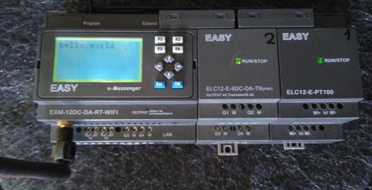 plc Easy x-Messenger met programmeer software, Hobby en Vrije tijd, Elektronica-componenten, Zo goed als nieuw, Ophalen of Verzenden