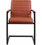 Eetkamerstoelen, Huis en Inrichting, Stoelen, Ophalen of Verzenden, Nieuw, Bruin, Leer